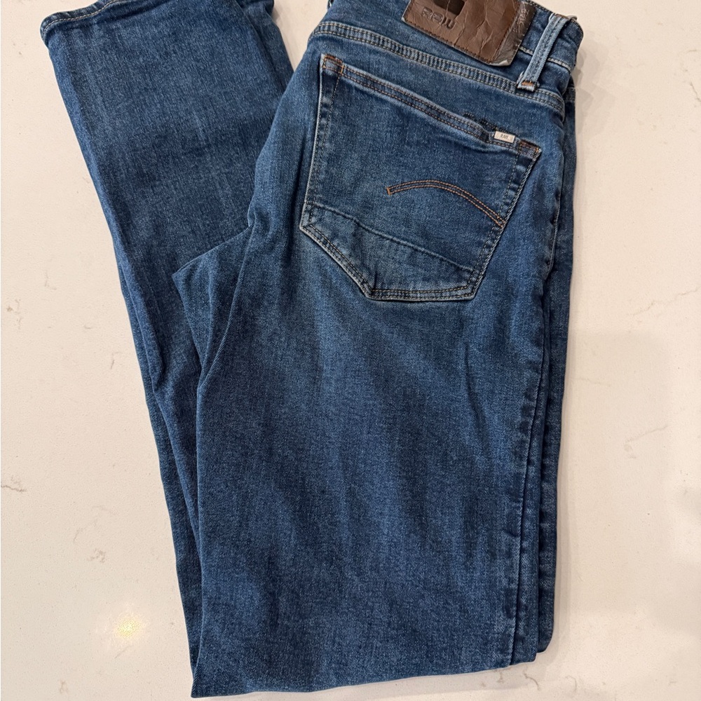 G-Star Dark Blue Straight Jeans